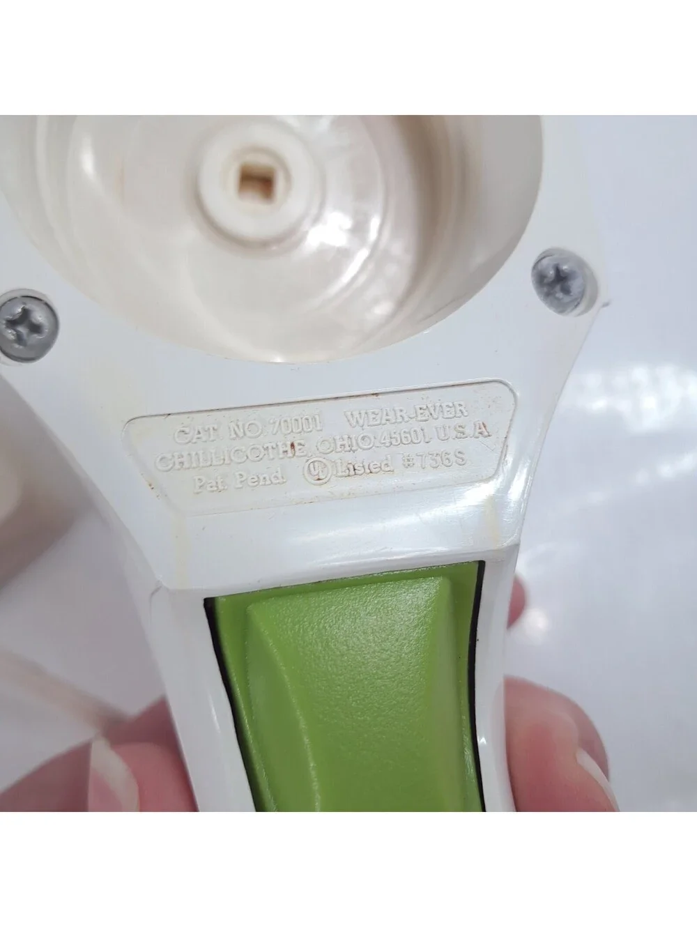 Wear-Ever Super Shooter Electric Cookie Canapé Candy Maker 70001 motor base plug